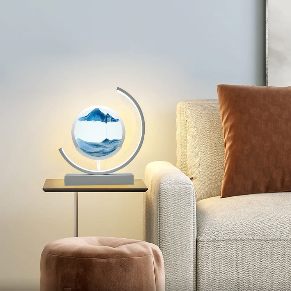 Glowmina™ SandScape Lamp - Blue - Ambient - glowmina