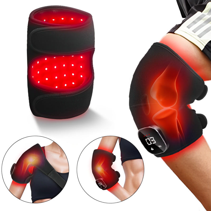 Glowmina™ Infrared Therapy Wrap 5 Modes - Black - Well-being - glowmina
