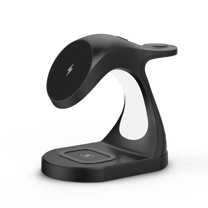 Glowmina™ 4-in-1 Magnetic Wireless Charger - Black - Utilities - glowmina