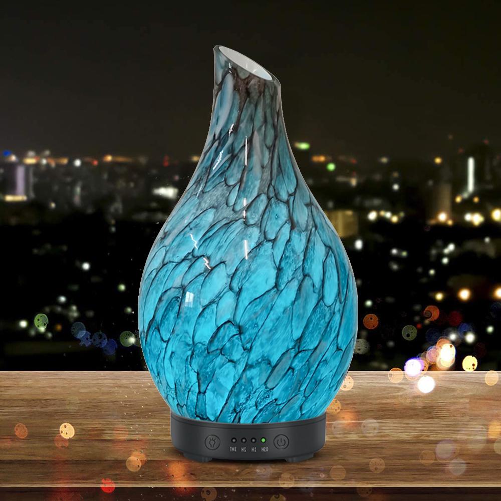 Glowmina™ Luxury Vase-Style Diffuser - Blue / AU - Ambient - glowmina