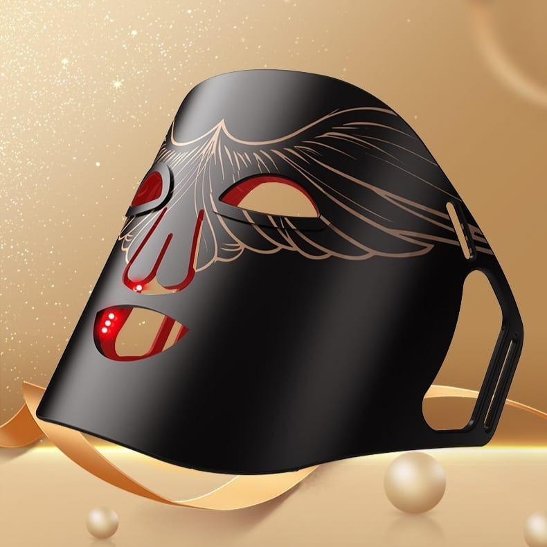 Glowmina™ EverBright LED Mask - Black - Well-being - glowmina