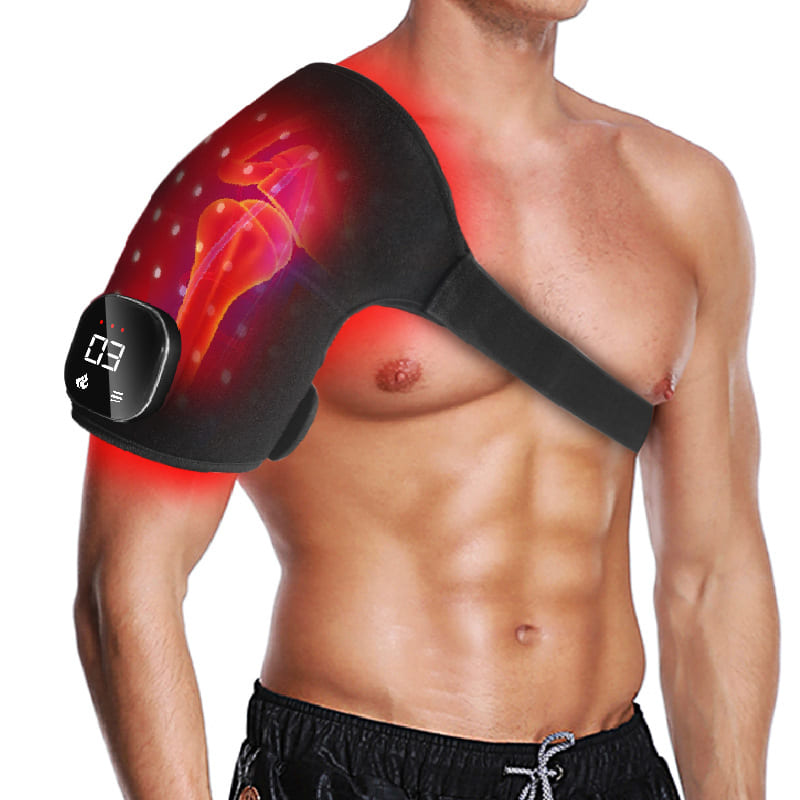 Glowmina™ Infrared Therapy Wrap 5 Modes - Black - Well-being - glowmina