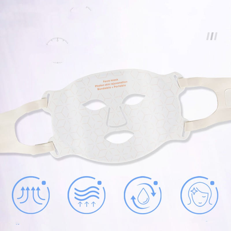 Glowmina™ Photon Rejuvenation Mask - Silicone mask strap - Well-being - glowmina