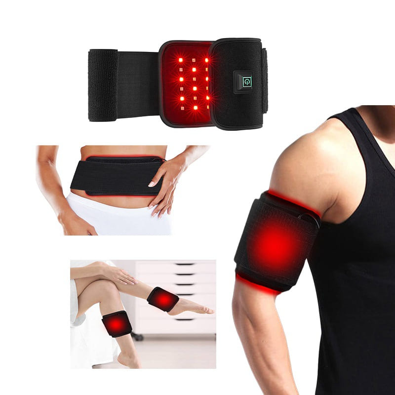 Glowmina™ Infrared Therapy Wrap 5 Modes - Black - Well-being - glowmina