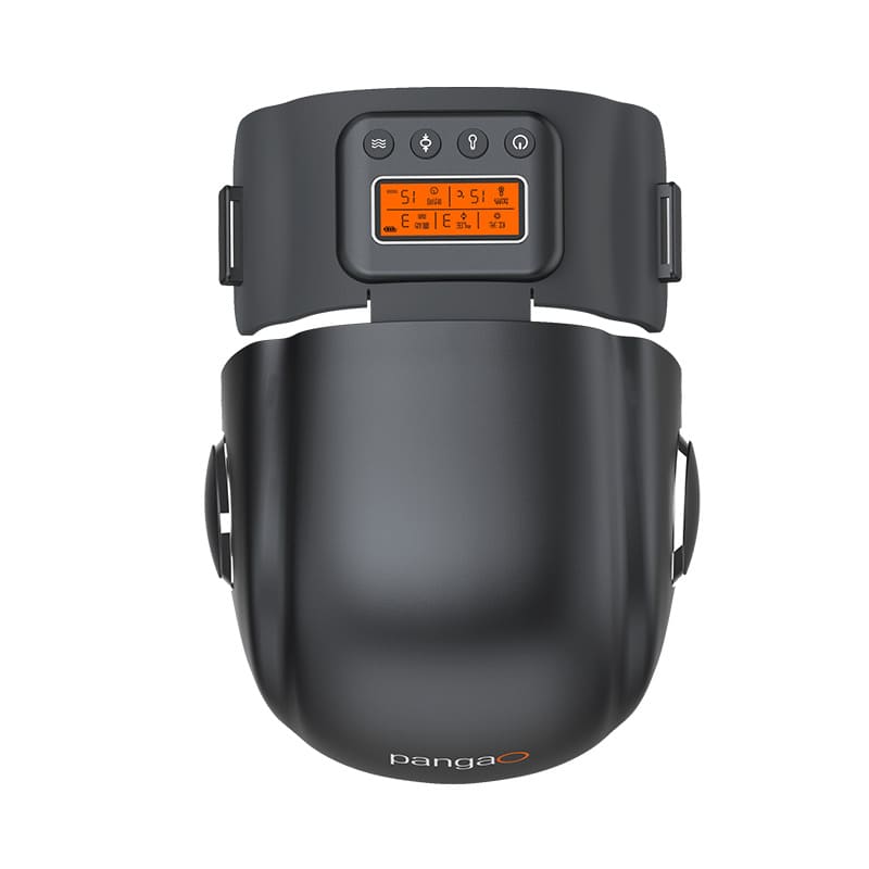 Glowmina™ Wireless Red Light Knee Massager - Black / USB - Well-being - glowmina