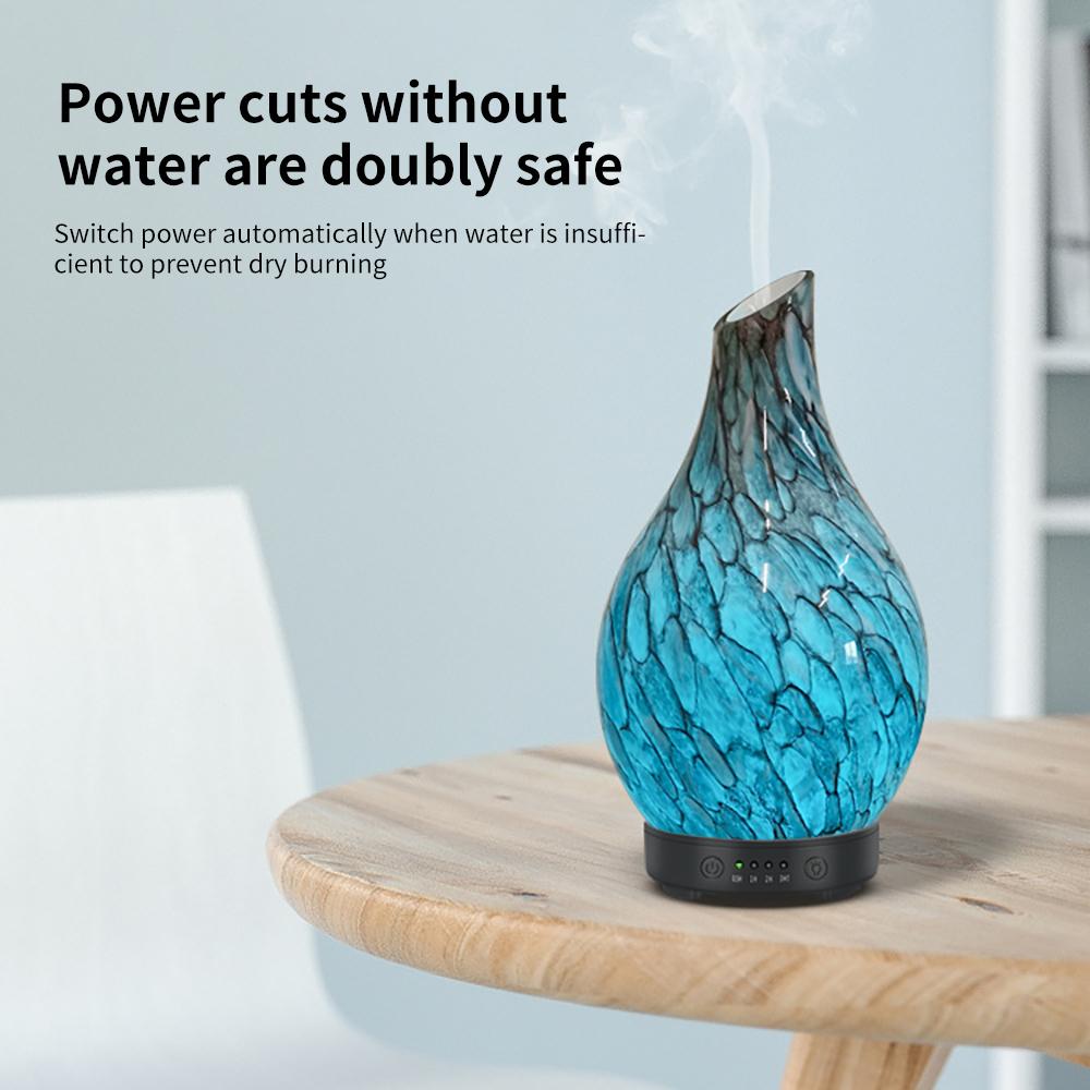 Glowmina™ Luxury Vase-Style Diffuser - Blue / AU - Ambient - glowmina
