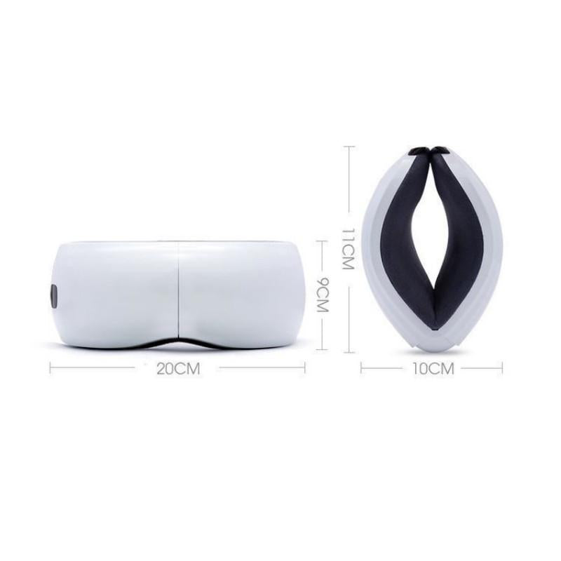Glowmina™ Smart Eye Massager - White / Classic / USB - Well-being - glowmina
