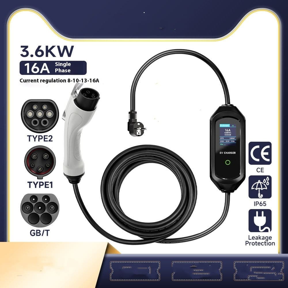 Glowmina™ EVSmart Charger - White / 3.5kW / 5m - Utilities - glowmina