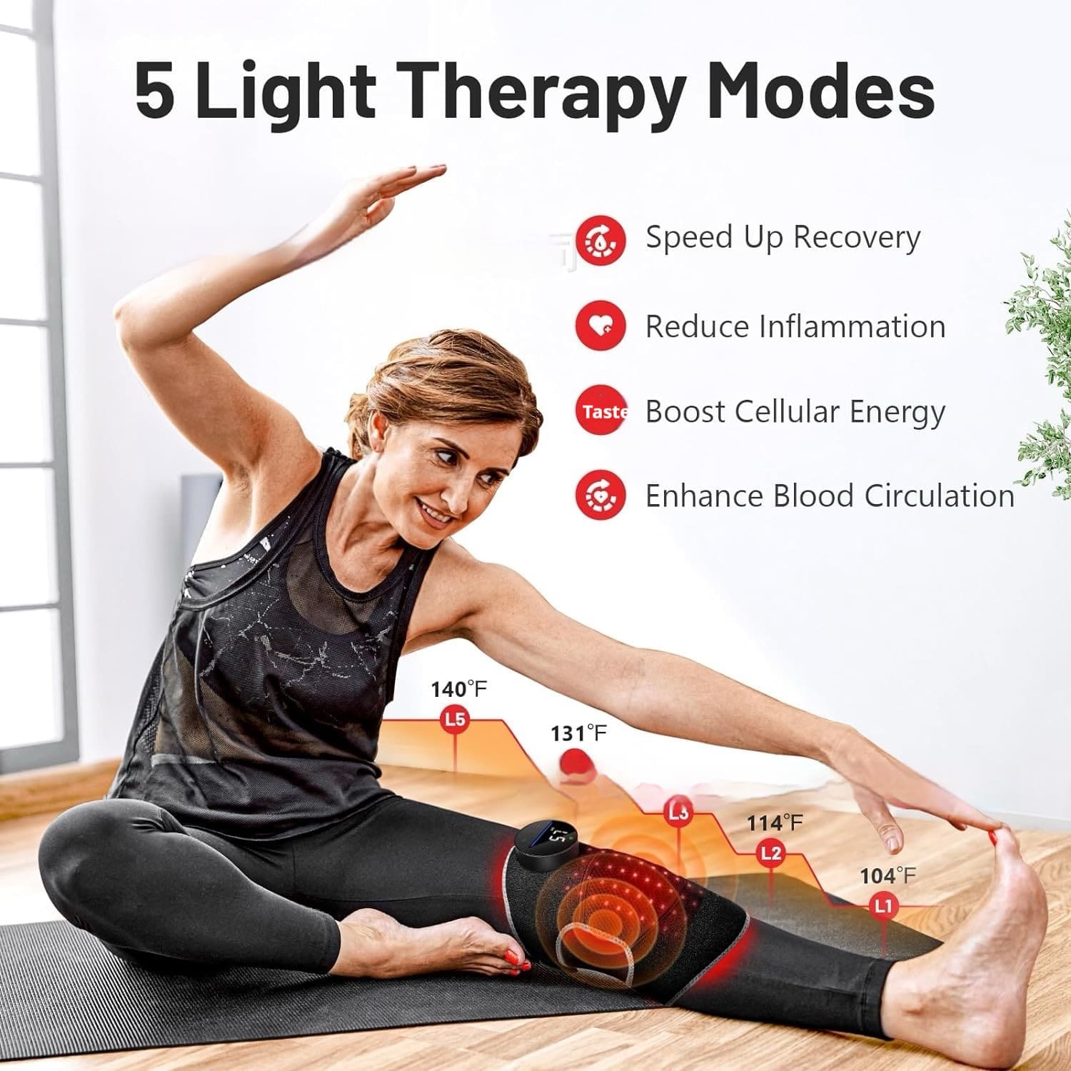 Glowmina™ Infrared Knee & Shoulder Pad - Default Title - Well-being - glowmina