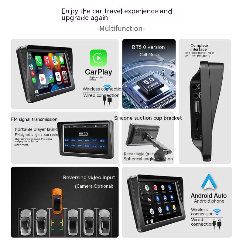 Glowmina™ Wireless CarPlay Display - B5300 - Car Accessories - glowmina