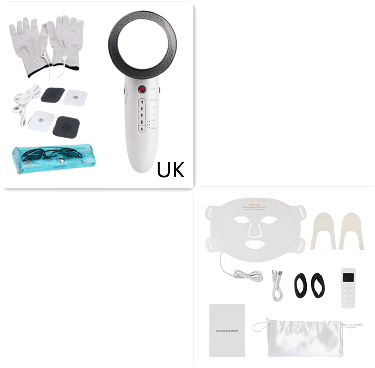 Glowmina™ Photon Rejuvenation Mask - Silicone mask strap Set UK - Well-being - glowmina