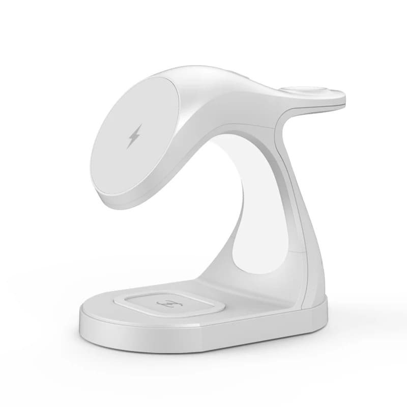 Glowmina™ 4-in-1 Magnetic Wireless Charger - White - Utilities - glowmina