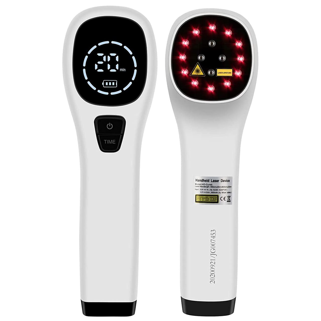 Glowmina™ Red Light Therapy Device - Black and White / USB - Well-being - glowmina