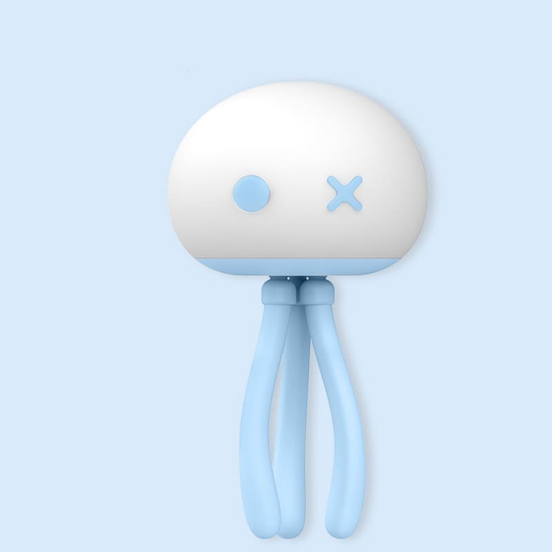 Glowmina™ LED JellyFish Night Light - Blue / USB - Ambient - glowmina