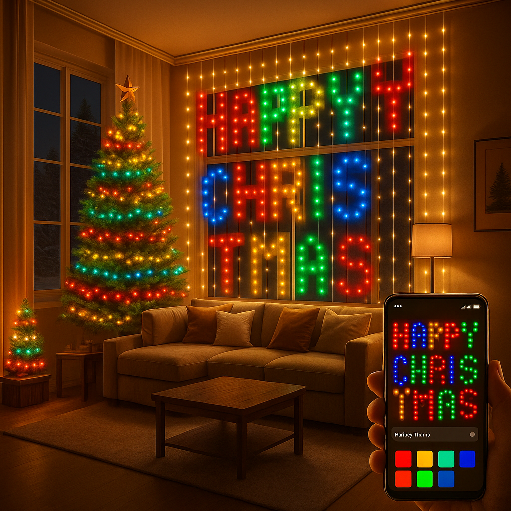 RGB Smart Curtain Lights