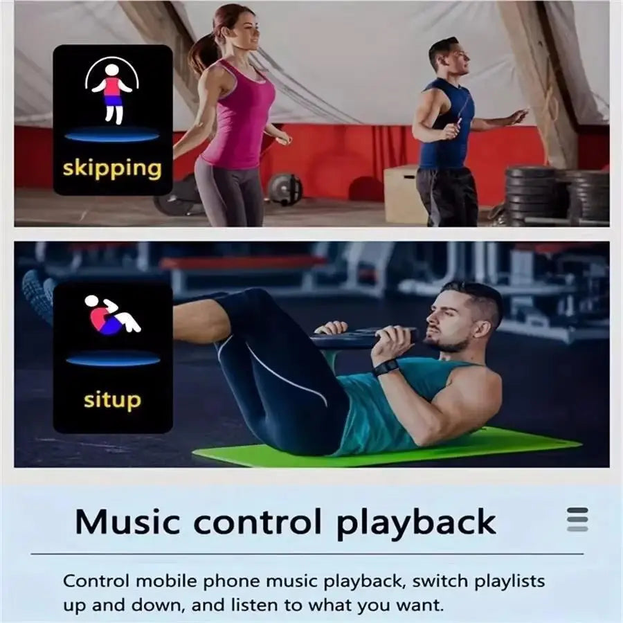 Glowmina™ FitPro Smart Fitness Watch