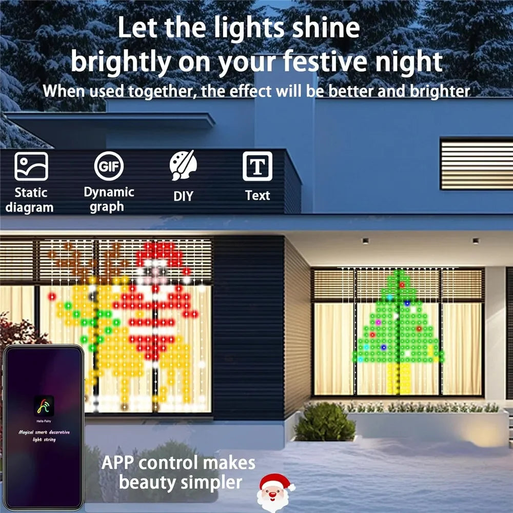 RGB Smart Curtain Lights