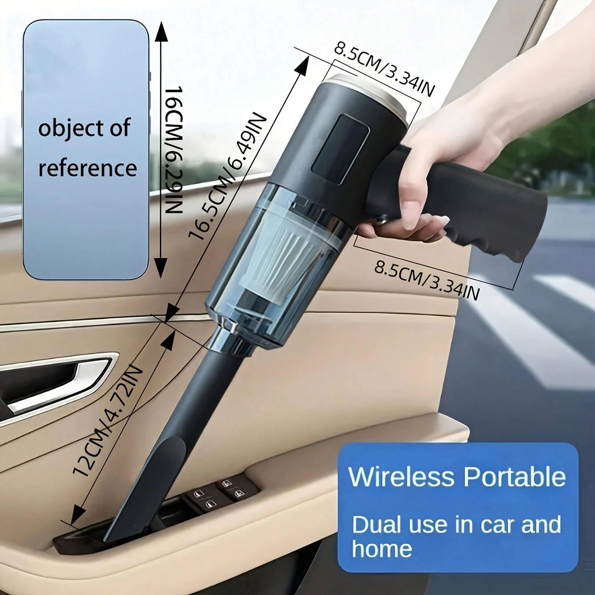 Glowmina™ 3-in-1 Mini Vacuum Cleaner