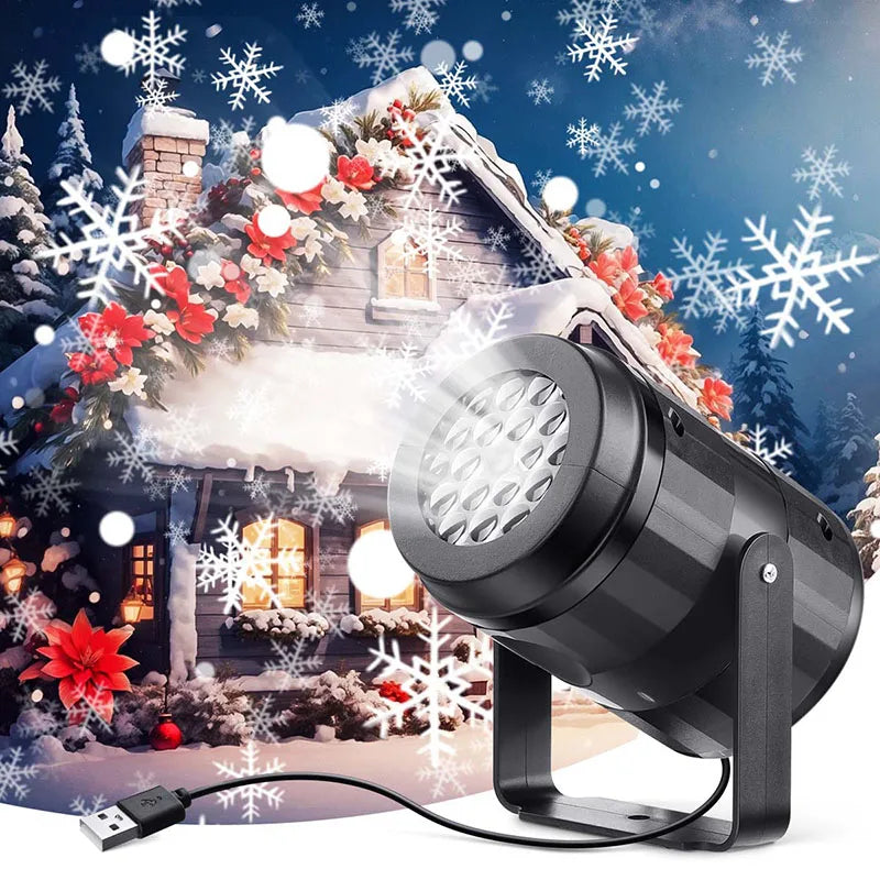 Snowflake Xmas Laser Projector