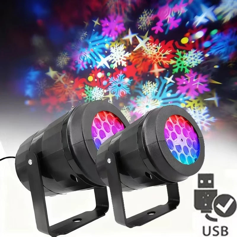 Snowflake Xmas Laser Projector