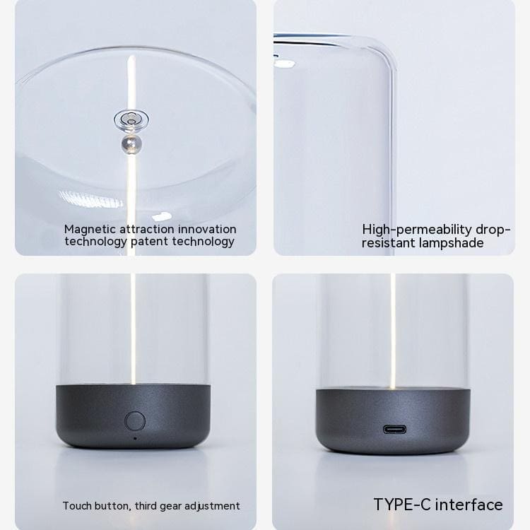Glowmina™ Atmosphere Camping Light - Dark Grey / USB - Ambient - glowmina