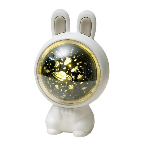 Glowmina™ Bunny Star Light Projector - USB / Pink - Ambient - glowmina
