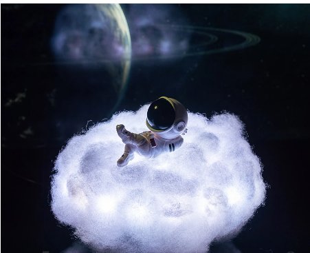 Glowmina™ Astronaut Cloud Light - Conventional / USB - Ambient - glowmina