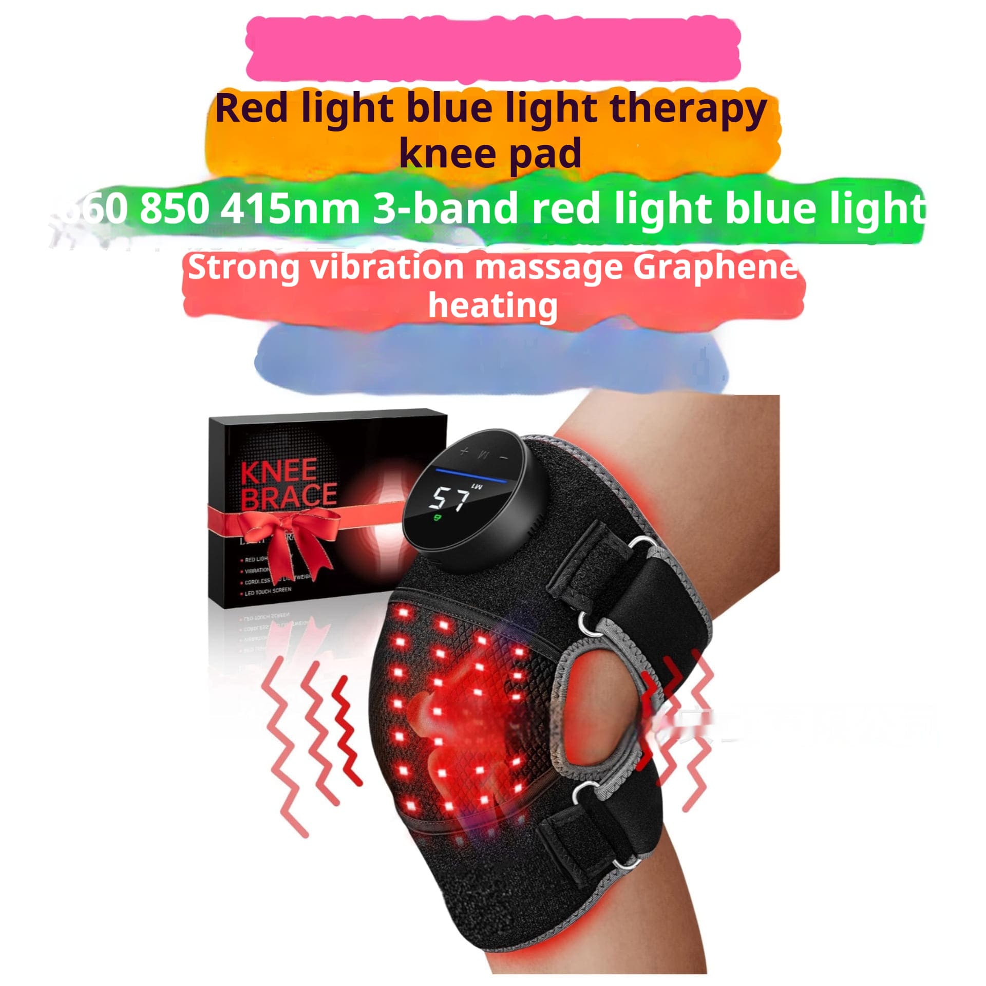 Glowmina™ Infrared Knee & Shoulder Pad - Default Title - Well-being - glowmina