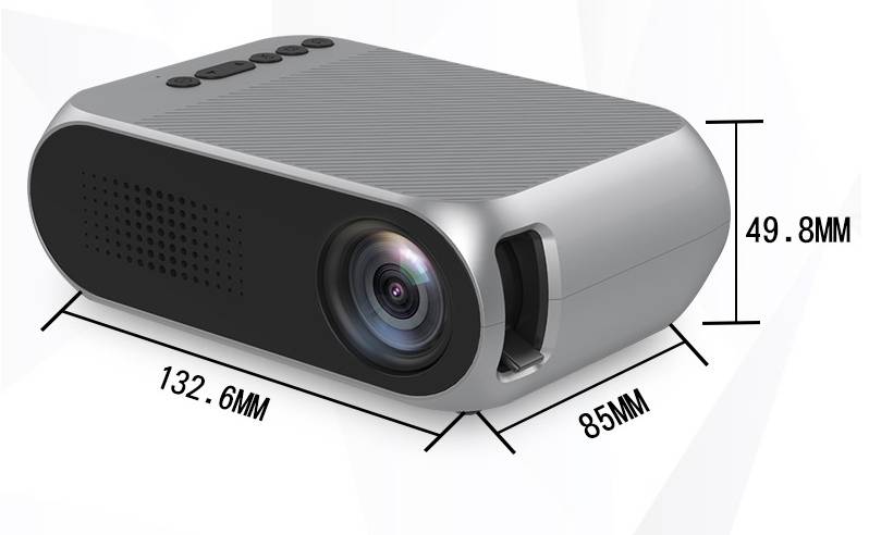 Glowmina™ Mini HD Projector - Black / EU - Ambient - glowmina