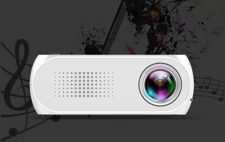 Glowmina™ Mini HD Projector - White / EU - Ambient - glowmina