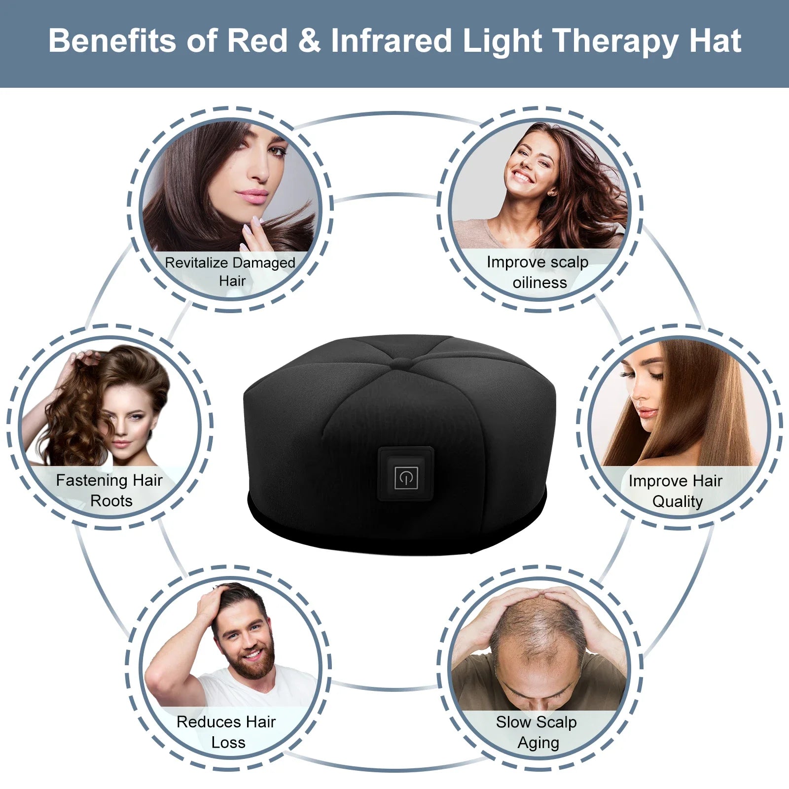 Glowmina™ Red Light Therapy Hat