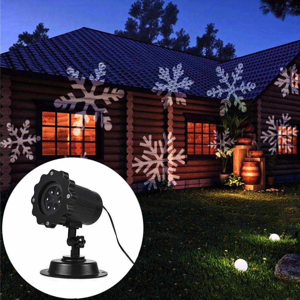 Glowmina™ Starfall Snow Projector - Black (Remote control) / EU - Ambient - glowmina