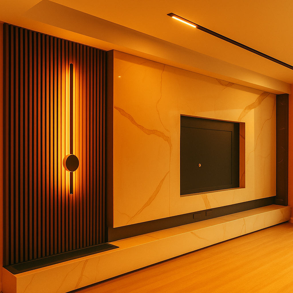 Vertical Beam Wall Lamp